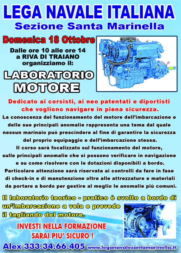 corso motore lega navale